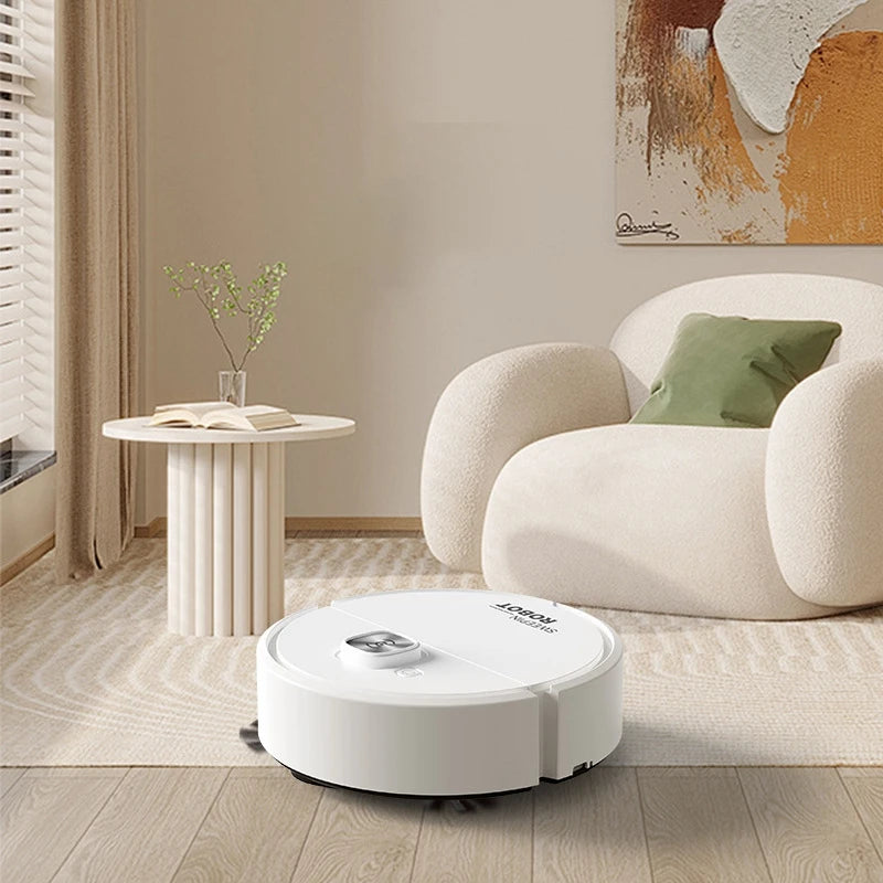 Robot Aspirateur 3-en-1 Aspiration, Balayage & Lavage