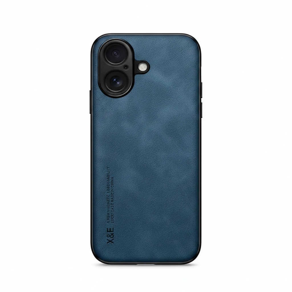 Coque iPhone Bleue